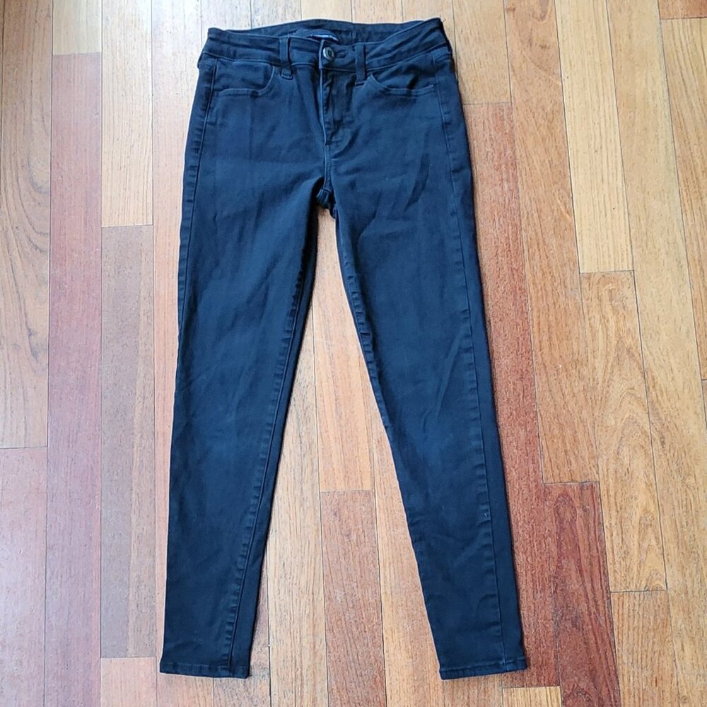 American Eagle Outfitters Black Skinny Jeans Size 8